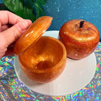 Handmade Resin Apple Jar