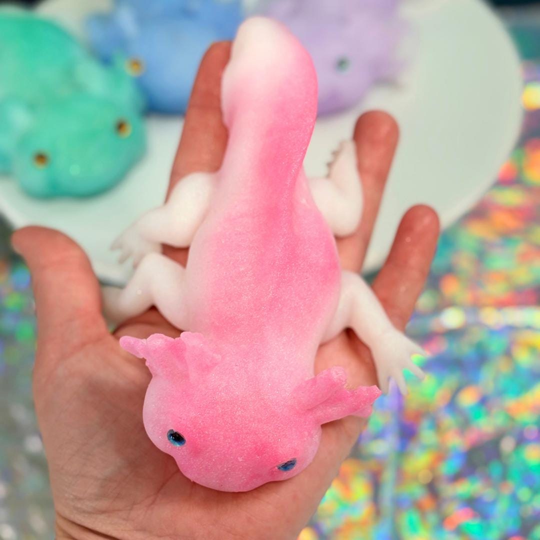 Axolotl Taba Squishie Toy