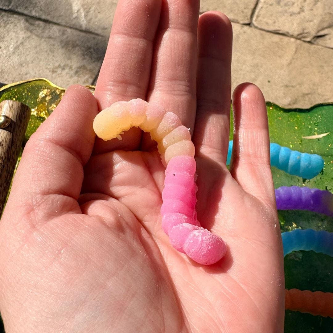 Gummy Worm Taba Squishy Toy