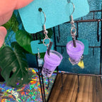 Boba Tea Dangle Earrings