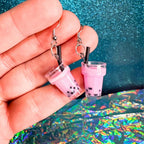 Boba Tea Dangle Earrings