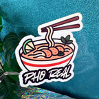 Pho Real Vinyl Sticker