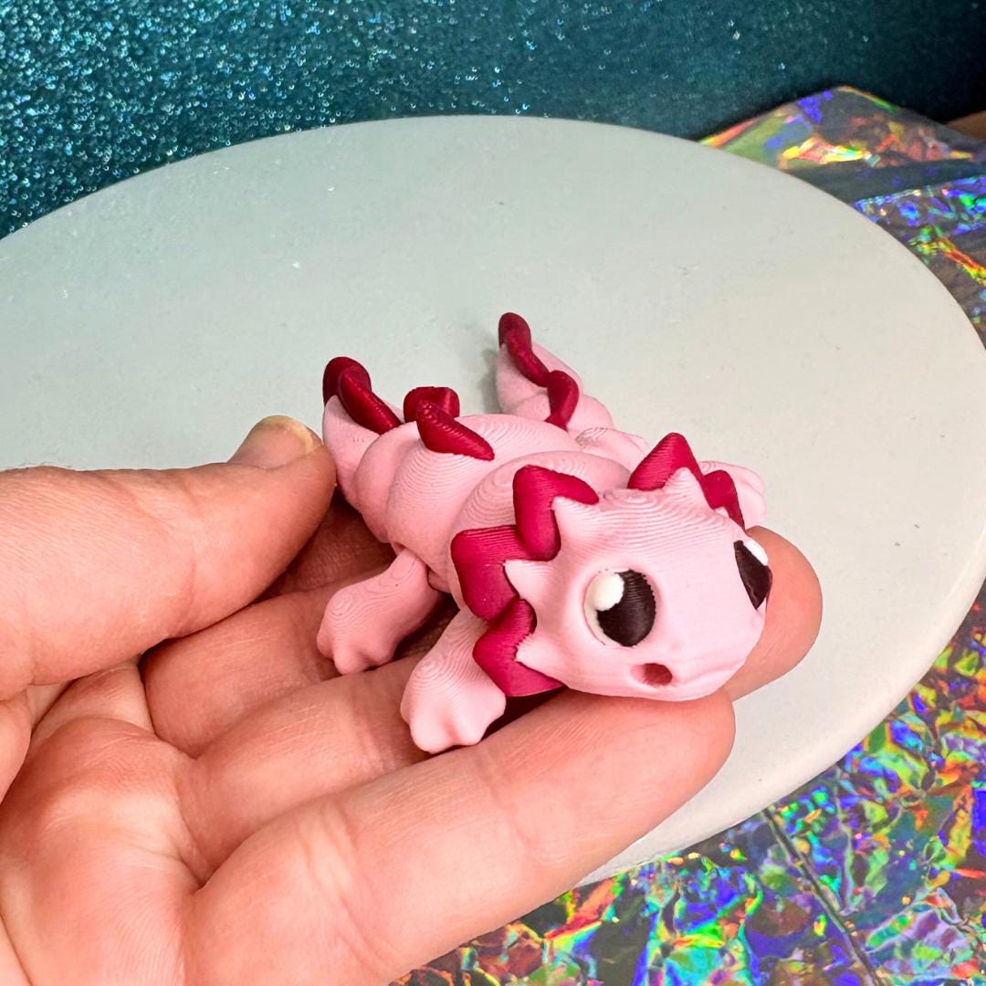 Mini Flexi Axolotl Flexi Toy