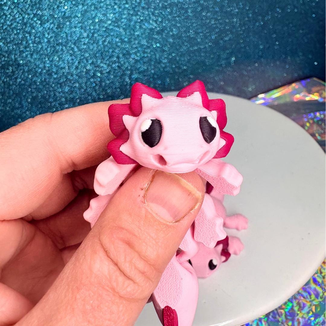Mini Flexi Axolotl Flexi Toy
