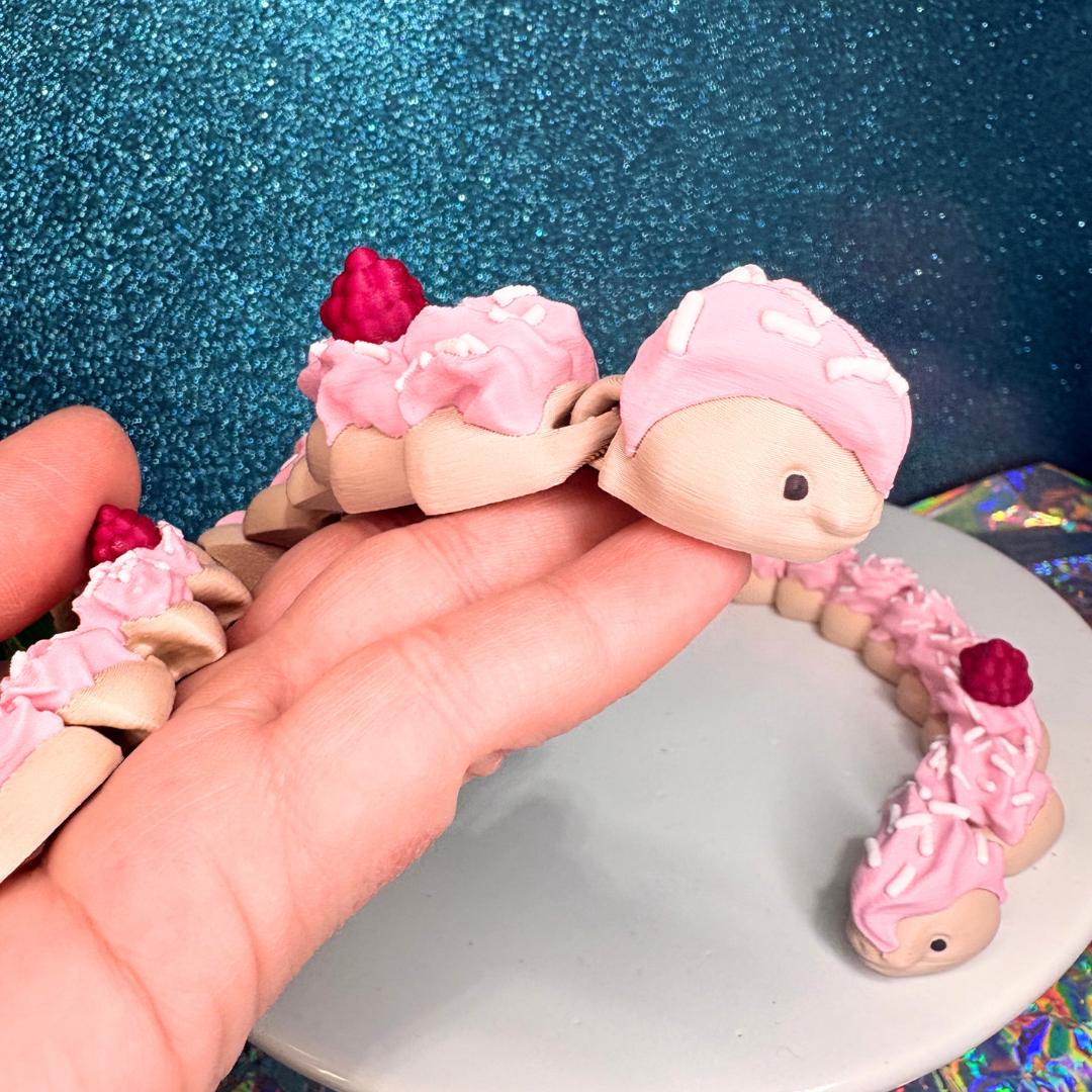 Flexi Cake Snake Toy