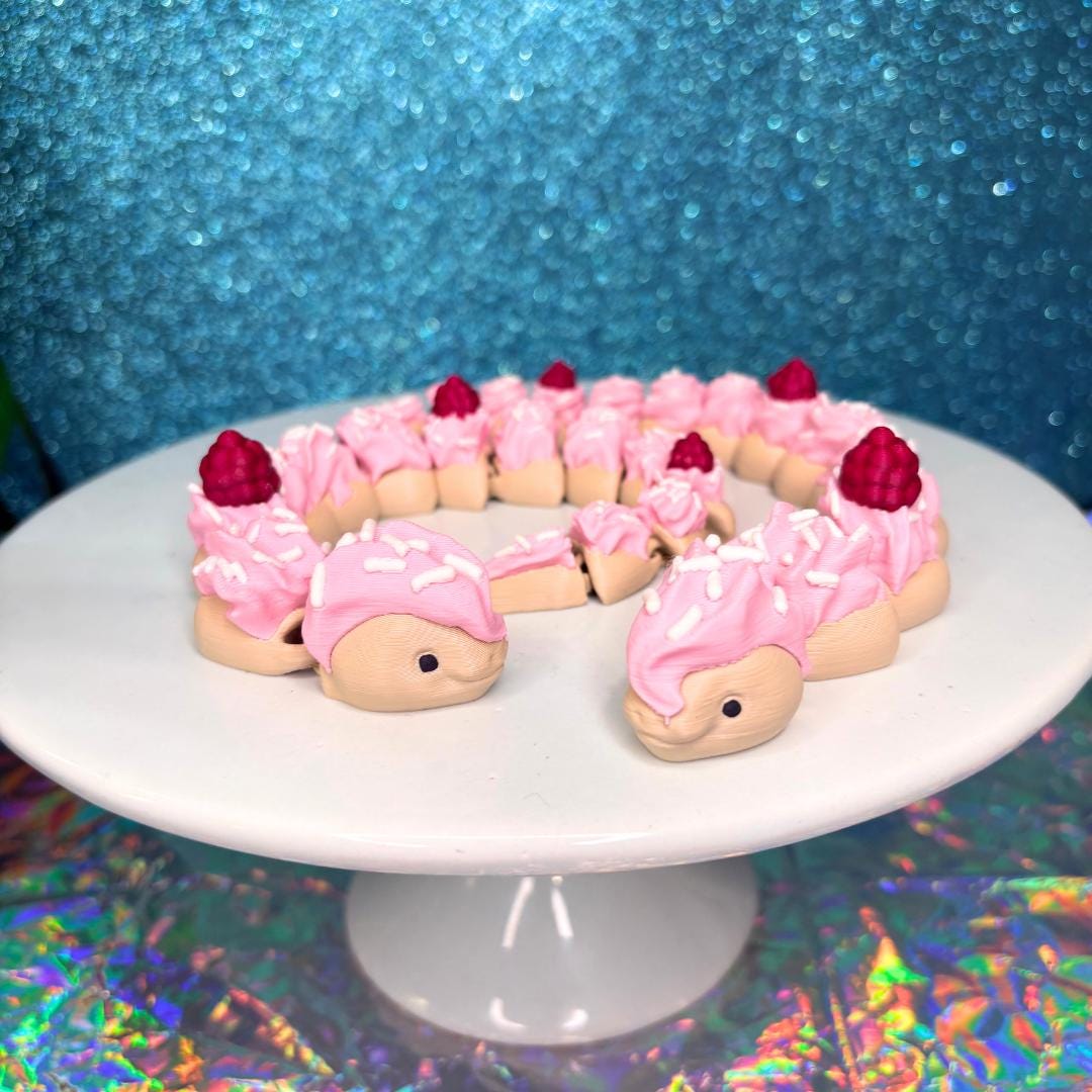 Flexi Cake Snake Toy