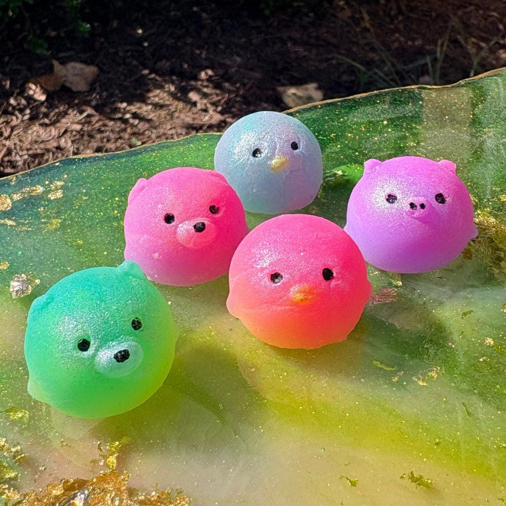 Round Animal Taba Squishie Toy