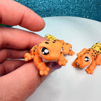 Mini Flexi Leopard Gecko Toy
