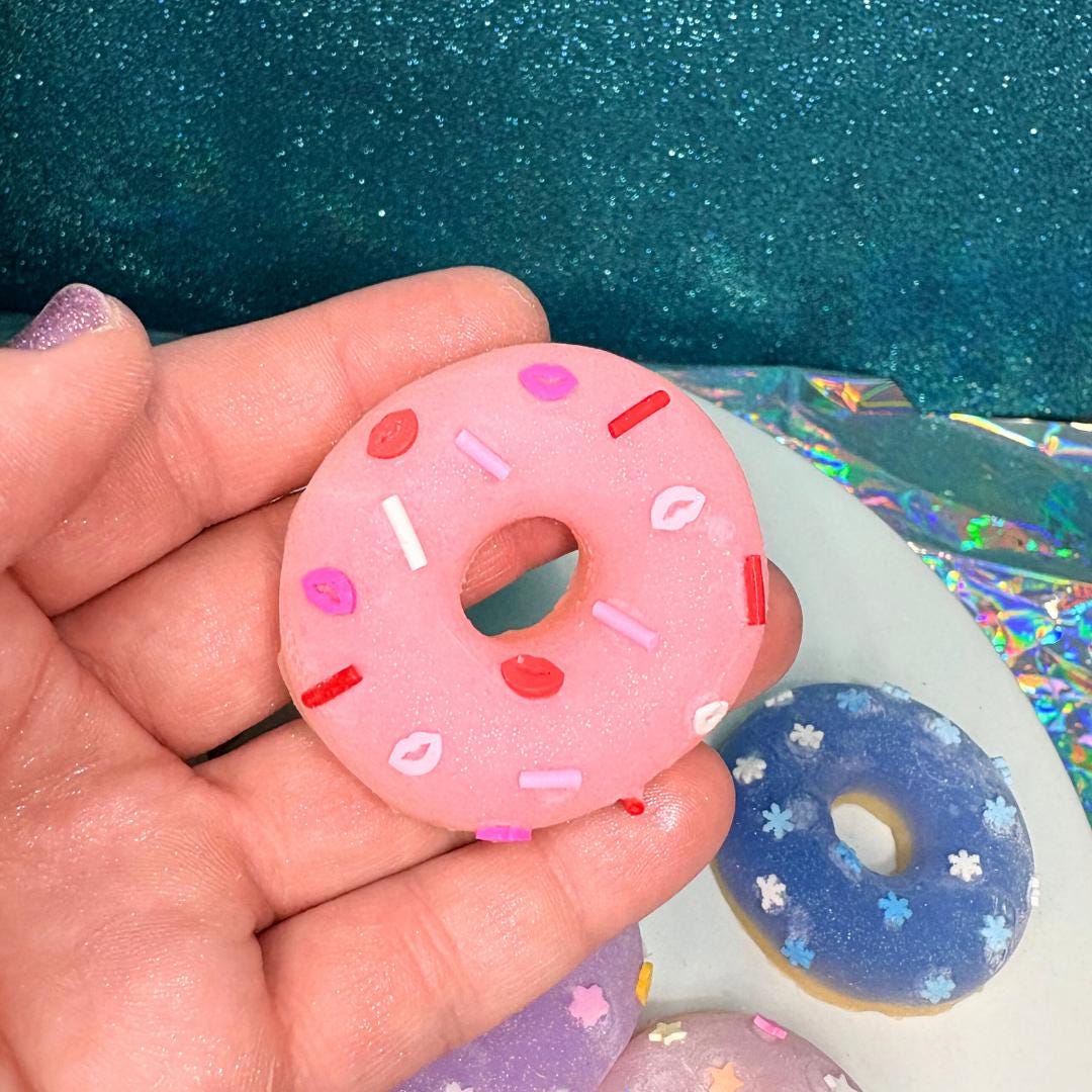 Sprinkle Donut Taba Squishy Toy