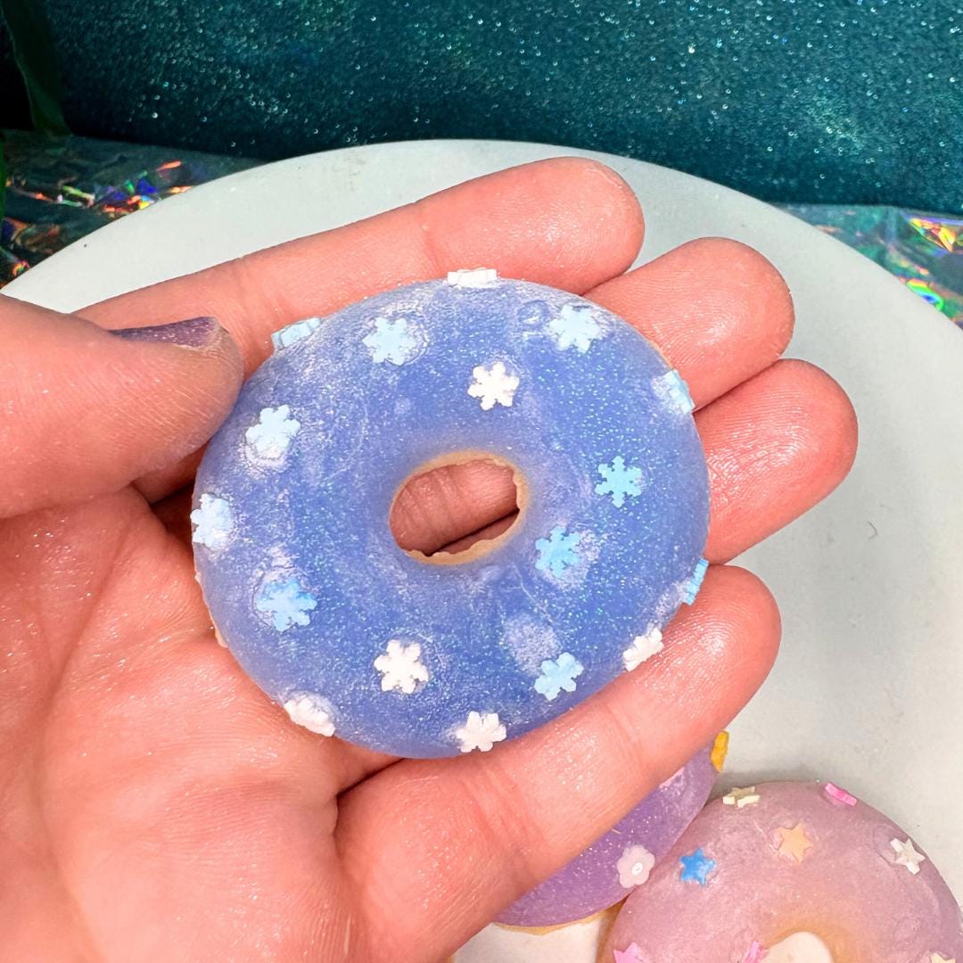 Sprinkle Donut Taba Squishy Toy