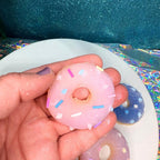 Sprinkle Donut Taba Squishy Toy
