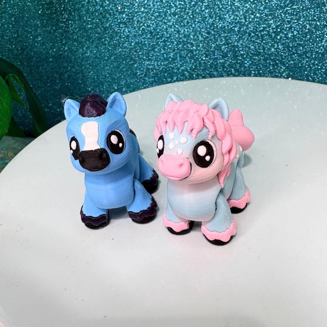 Flexi Kawaii Pony Toy