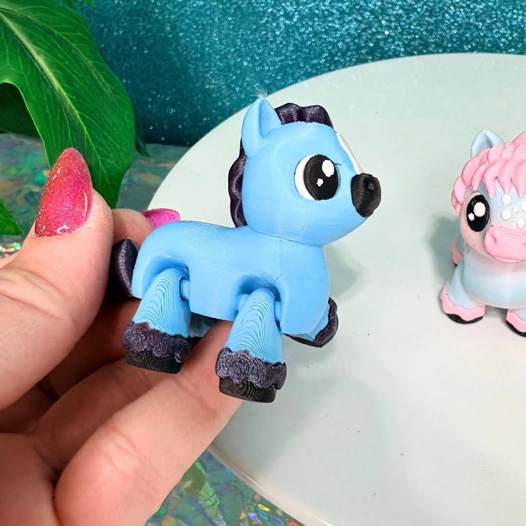 Flexi Kawaii Pony Toy