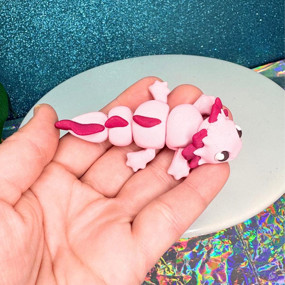 Mini Flexi Axolotl Flexi Toy
