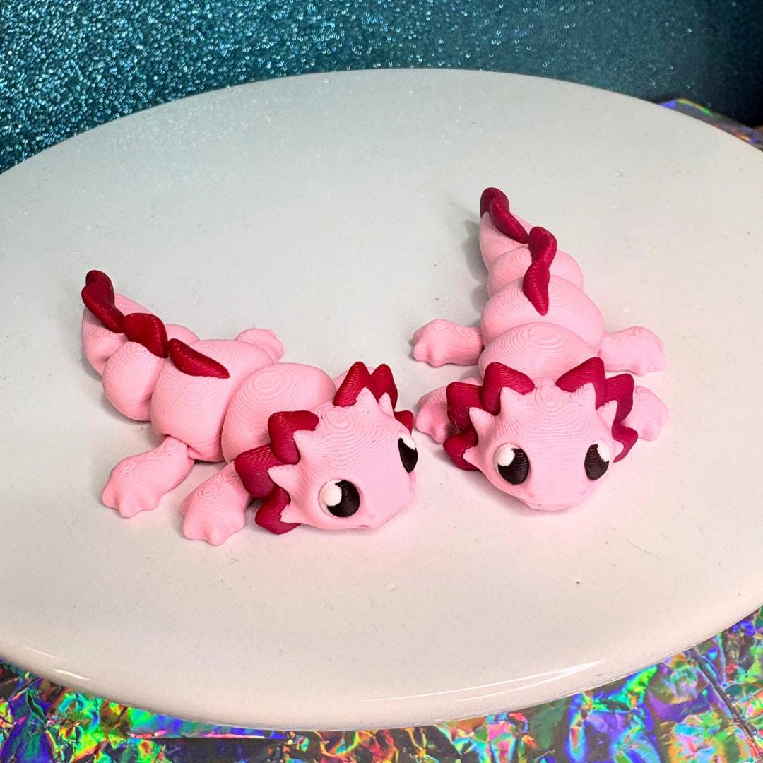 Mini Flexi Axolotl Flexi Toy