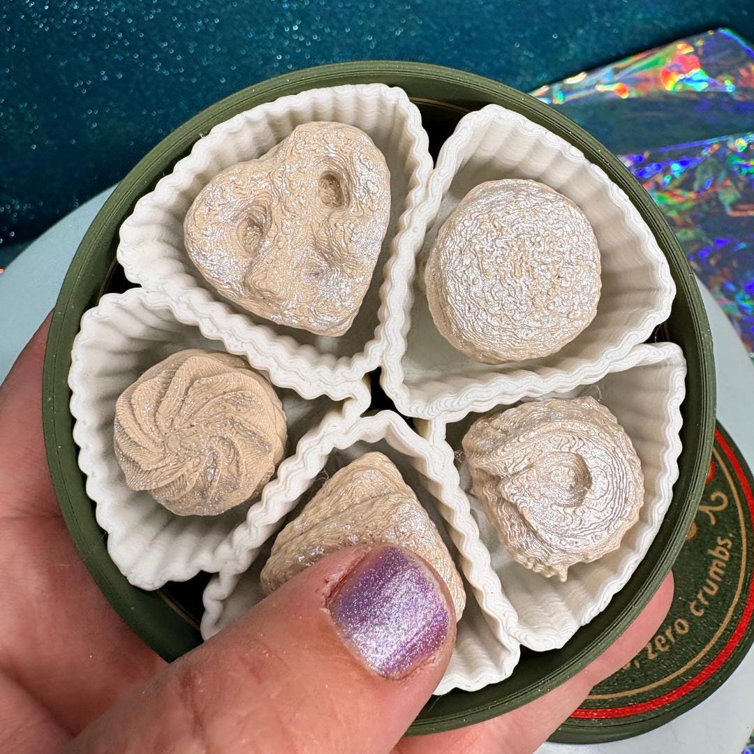 Shortbread Cookie Tin Fidget Clicker