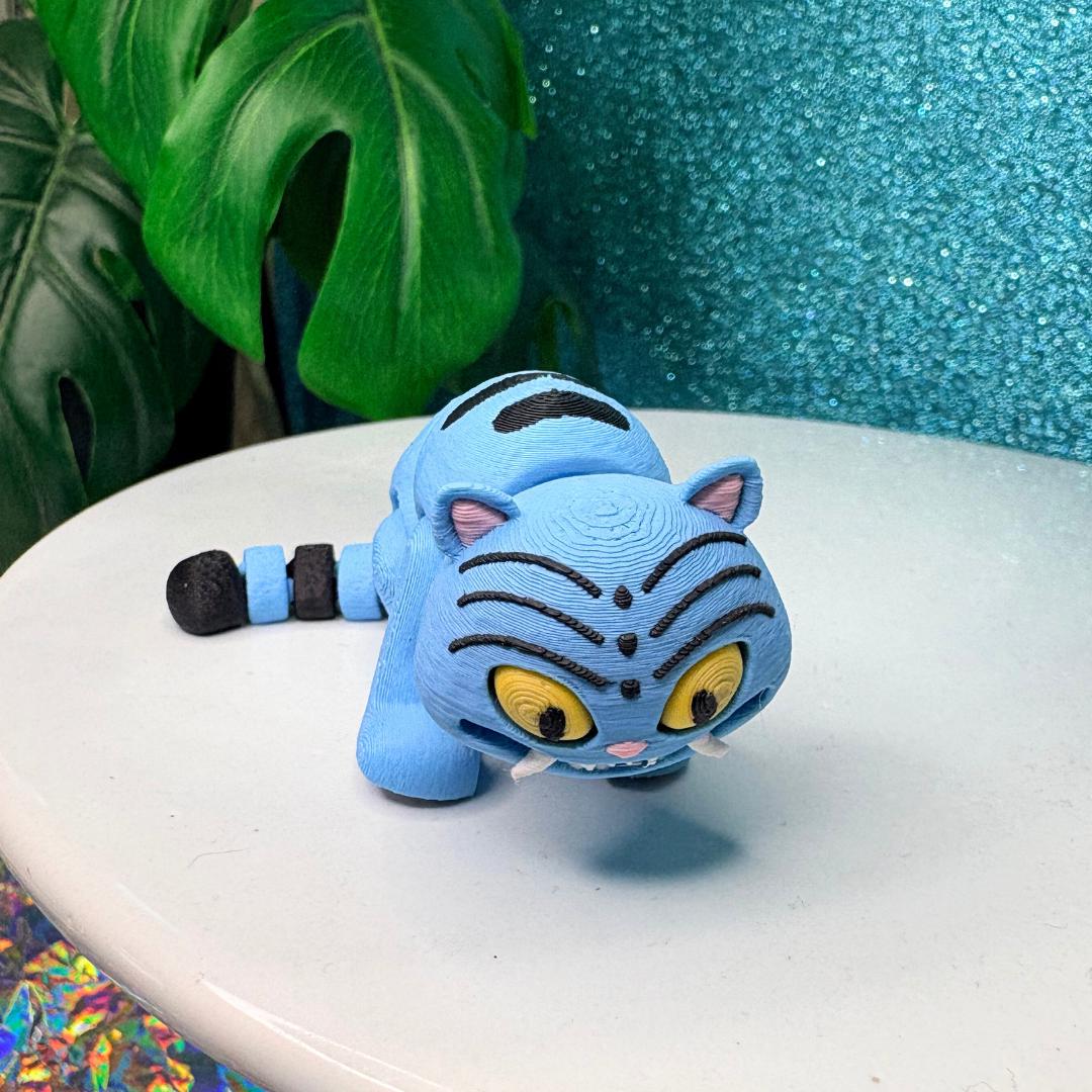 Flexi Derpy Tiger Flexi Toy