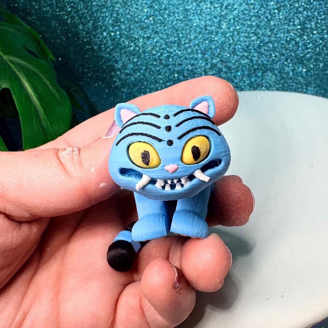 Flexi Derpy Tiger Flexi Toy