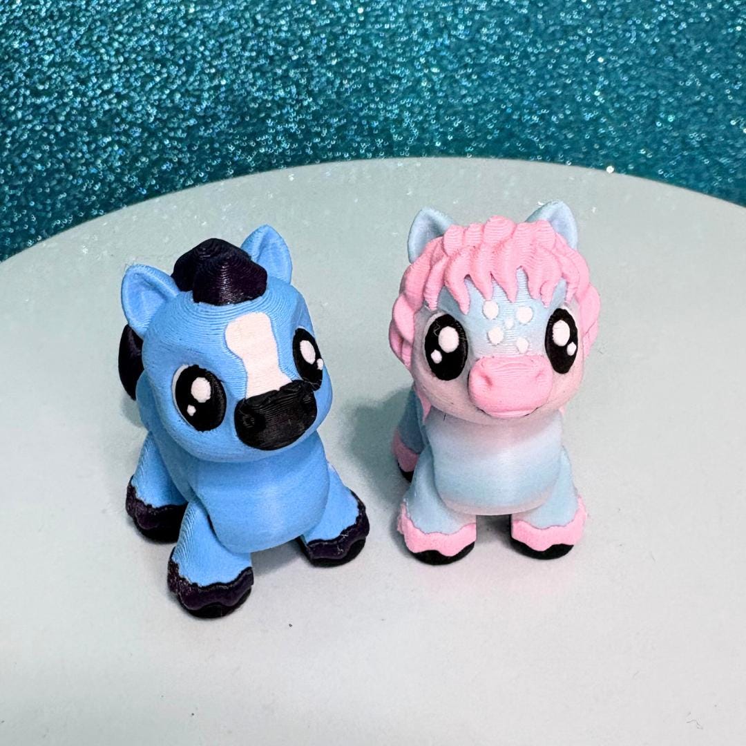Flexi Kawaii Pony Toy
