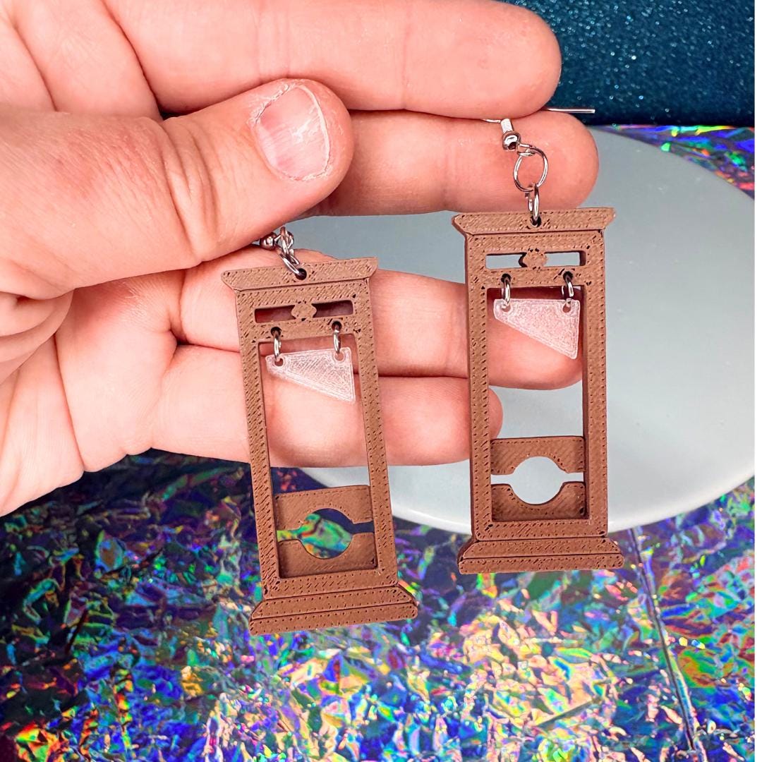 Guillotine Dangle Earrings