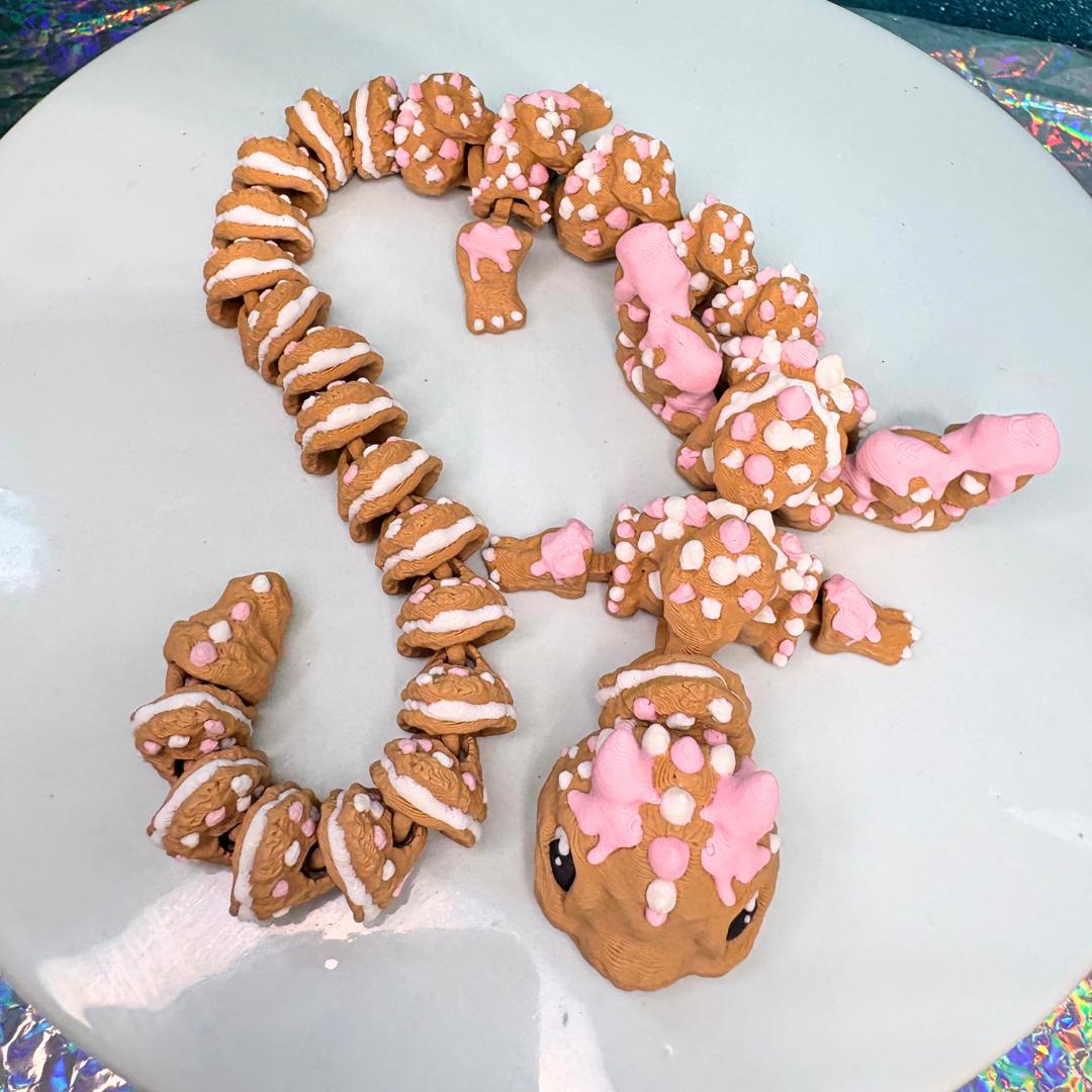Flexi Sugar Cookie Dragon Toy