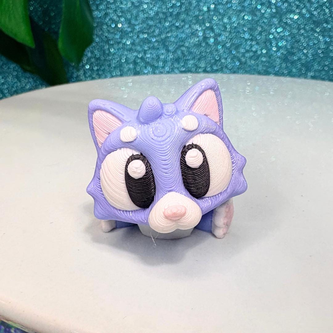 Flexi Purple Cat Fidget Toy