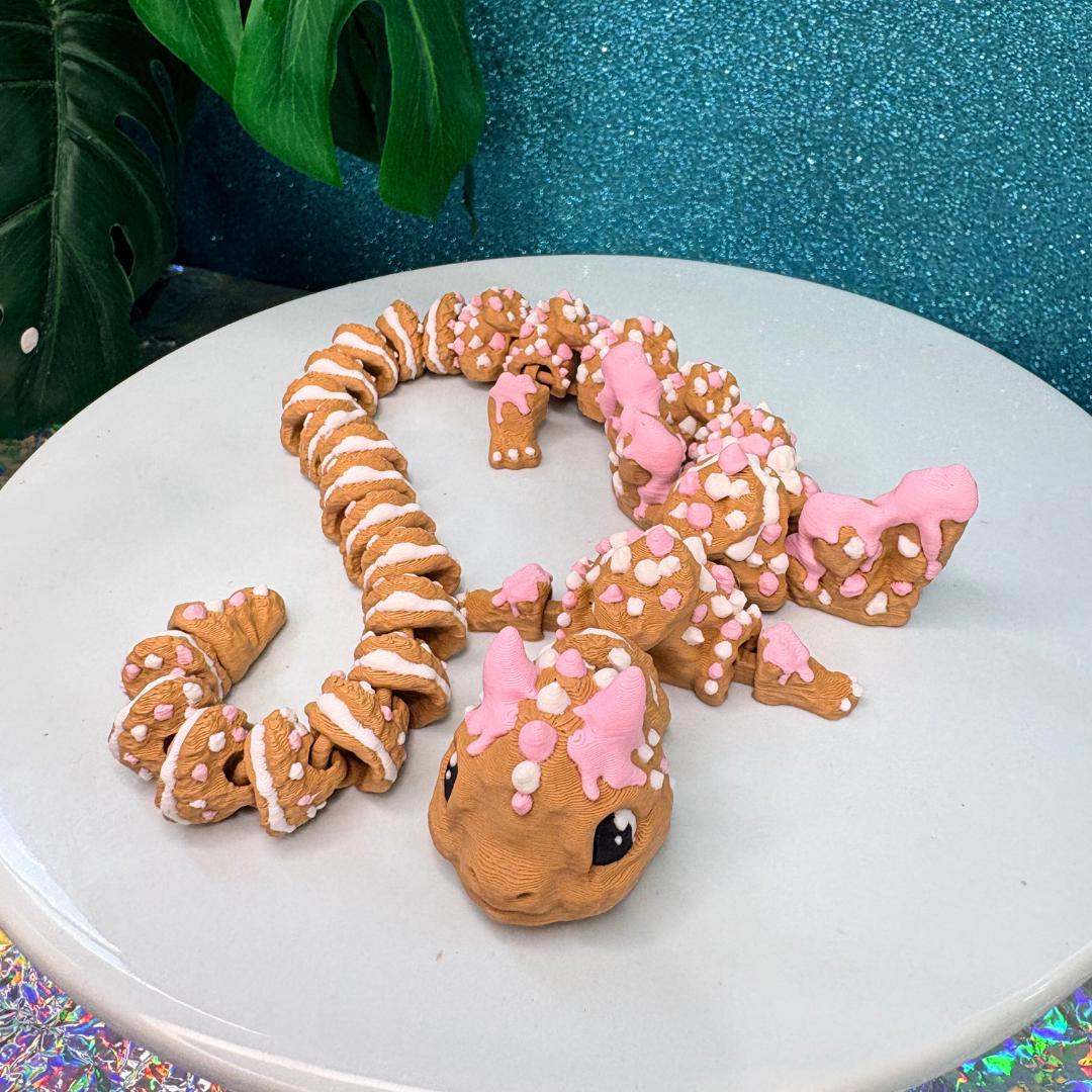 Flexi Sugar Cookie Dragon Toy