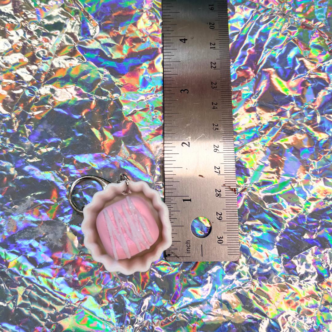 Chocolate Bon Bon Clicker Keychain