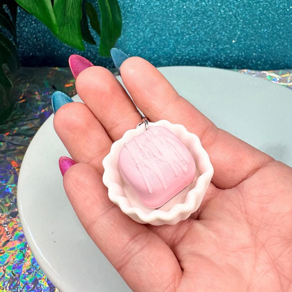 Chocolate Bon Bon Clicker Keychain