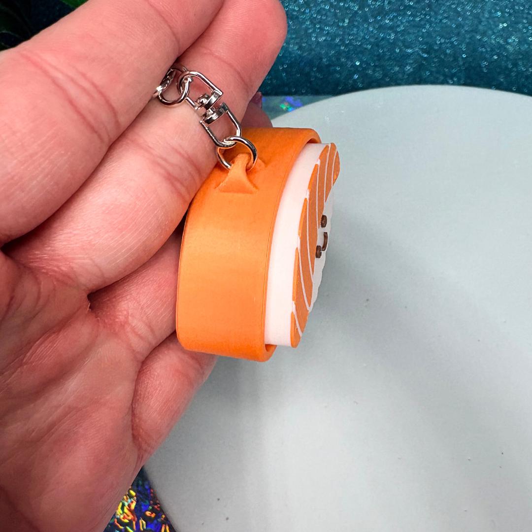 Sushi Nigiri Clicker Keychain