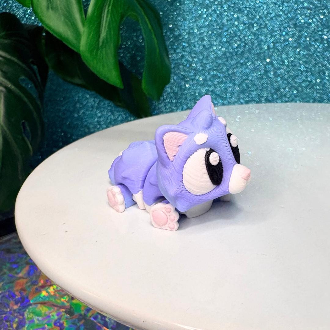 Flexi Purple Cat Fidget Toy