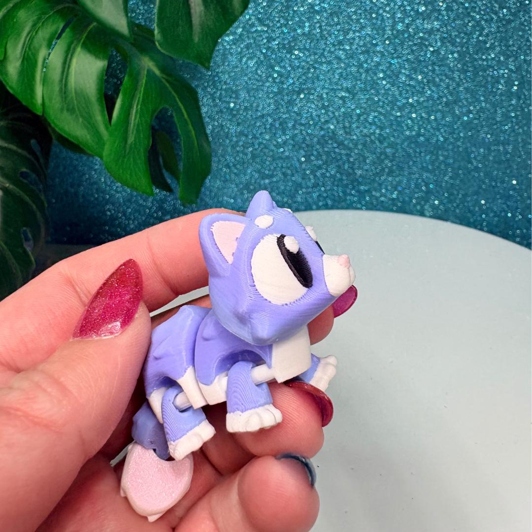 Flexi Purple Cat Fidget Toy