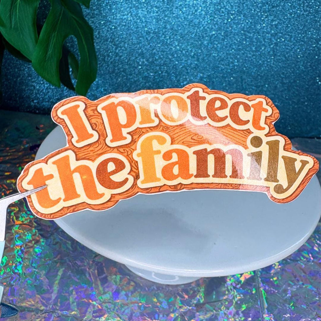 I Protect The Family Swift Vinyl Sticker