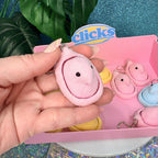 Peep Fidget Clicker Keychain