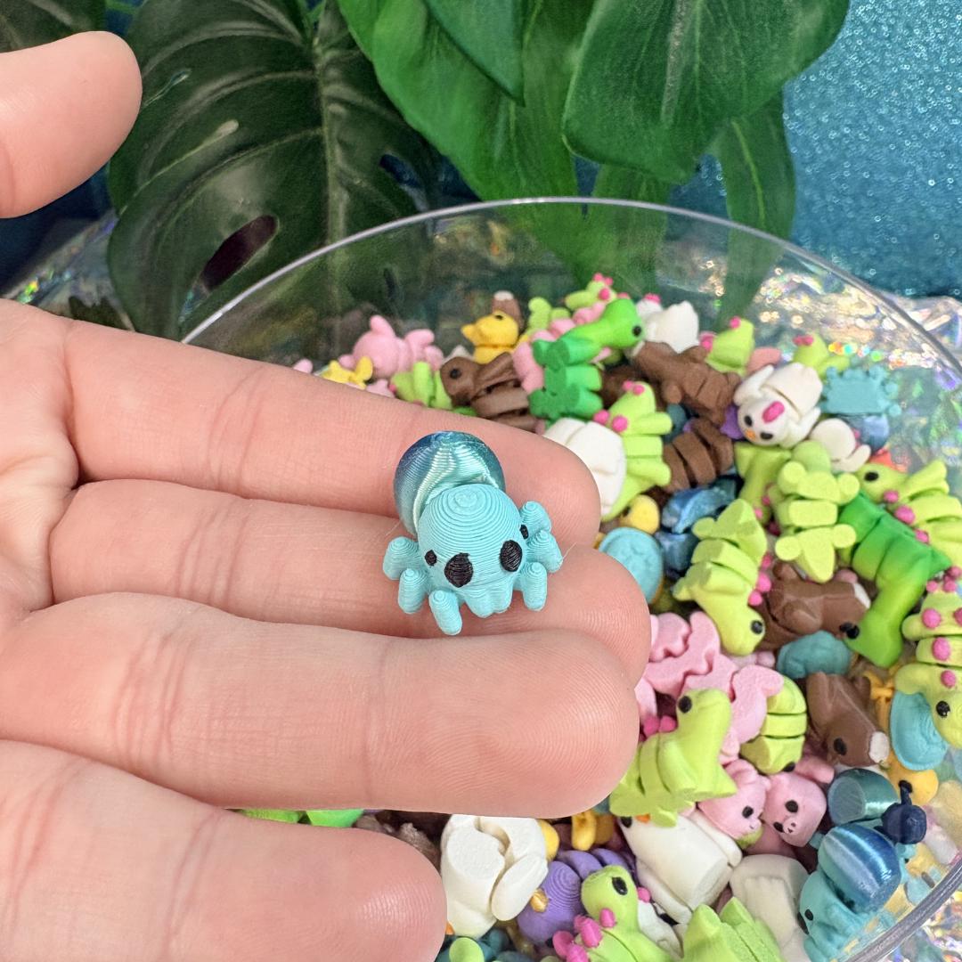 Bulk Mini 3D Printed Flexi Animals
