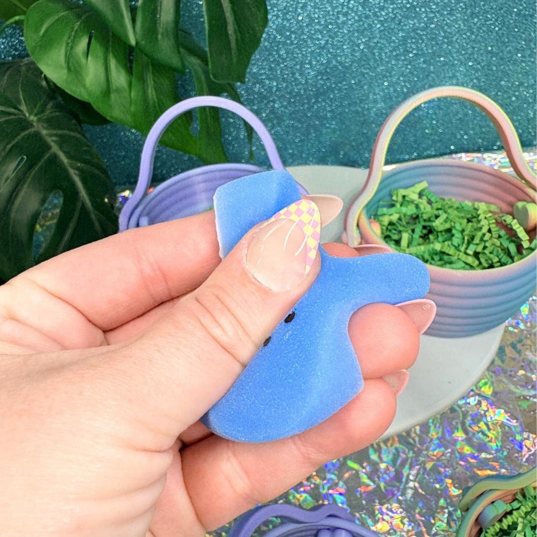 Peep Bunny Taba Squishy Toy