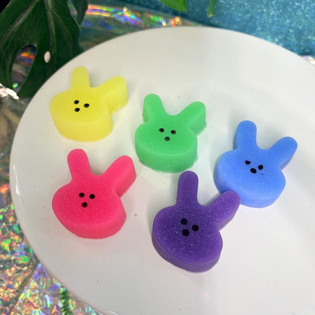 Peep Bunny Taba Squishy Toy