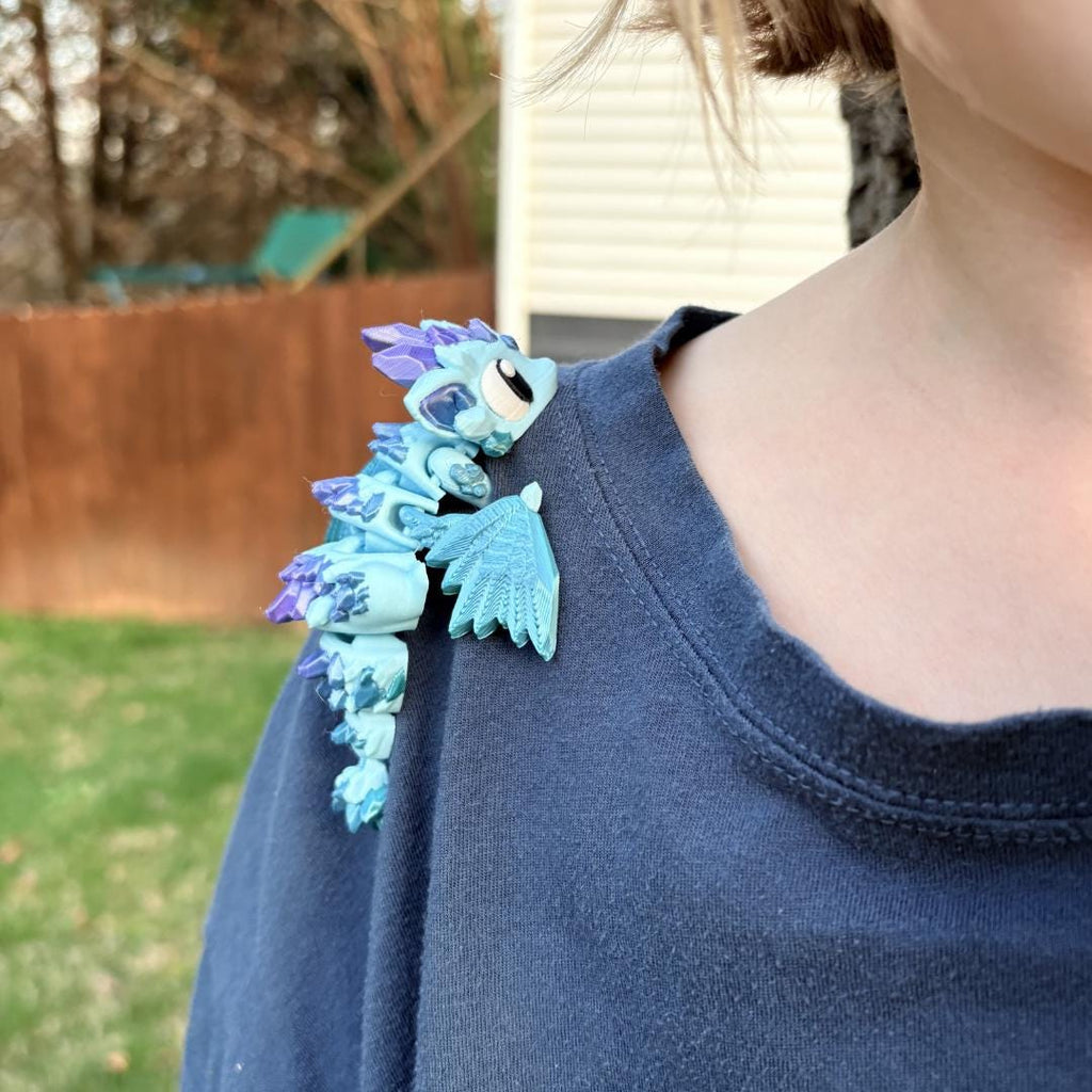 Magnetic Flexi Crystal Dragon Shouldorable