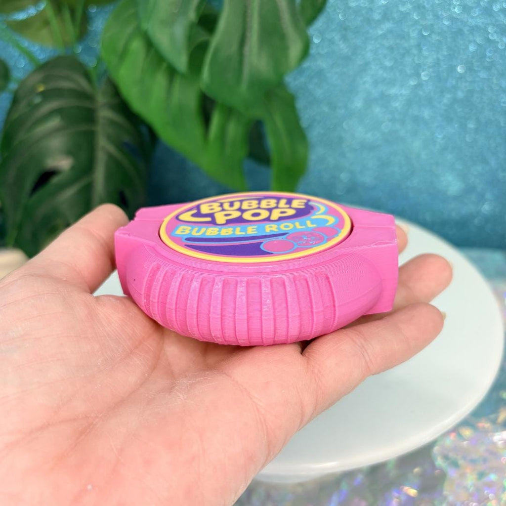 Bubble Gum Tape Fidget Clicker