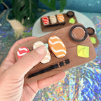 Nigiri Sushi Tray Fidget Clicker