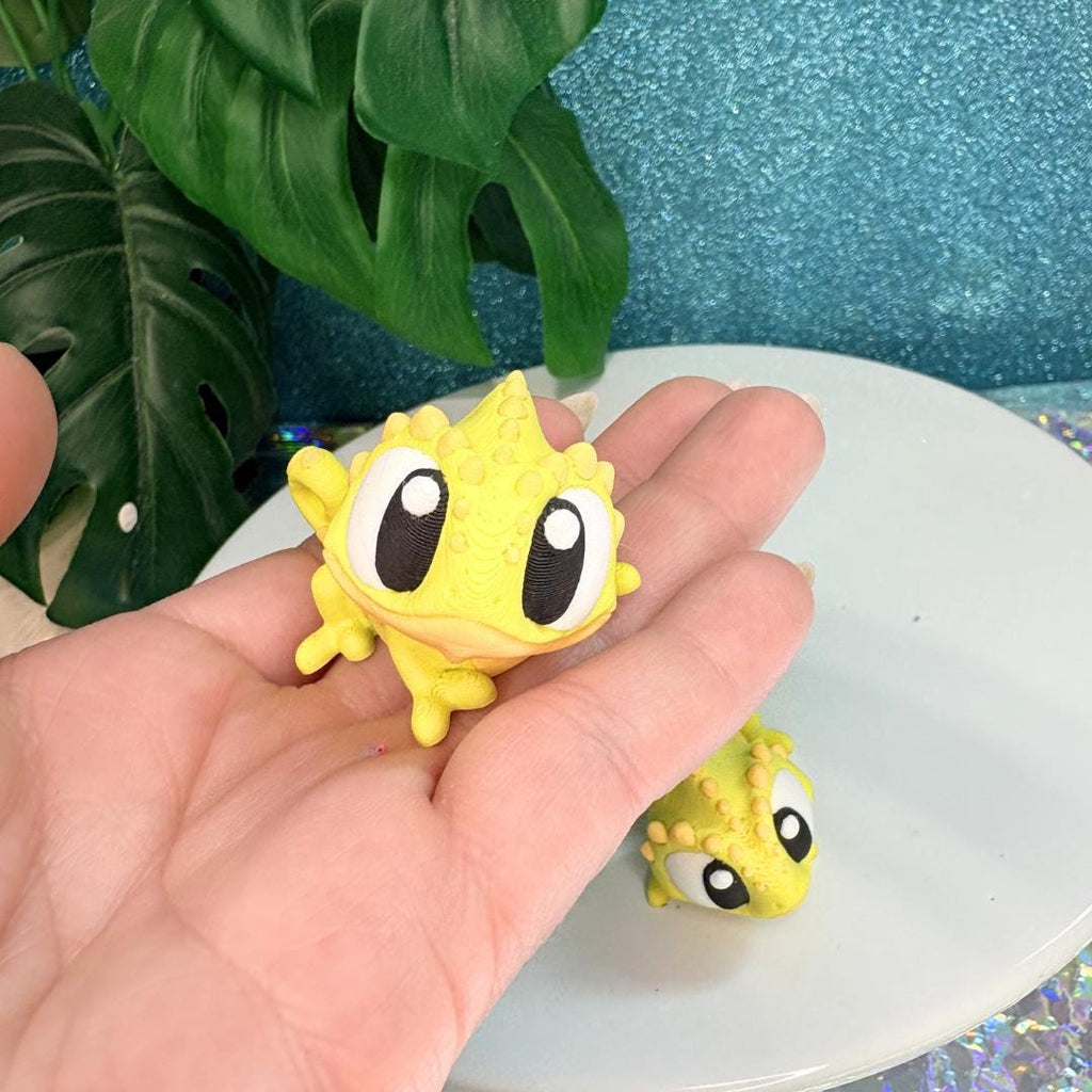 Mini Flexi Chameleon Toy