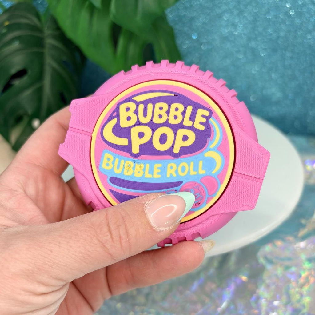 Bubble Gum Tape Fidget Clicker