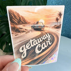 Getaway Car Vinyl Sticker
