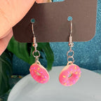 Sprinkle Donut Dangle Earrings