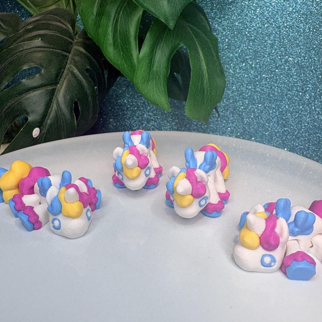 Mini Flexi Unicorn Toy