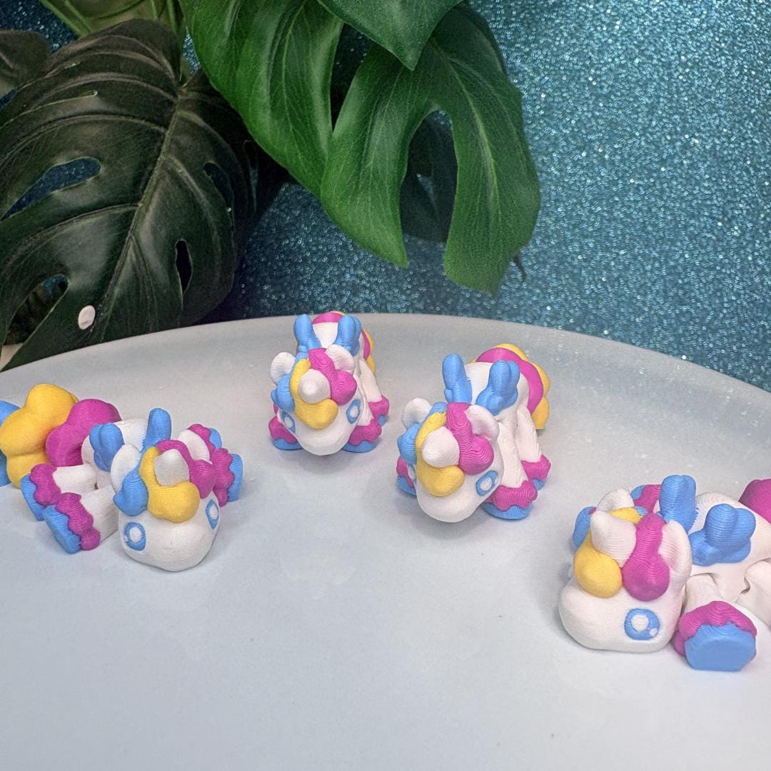 Mini Flexi Unicorn Toy