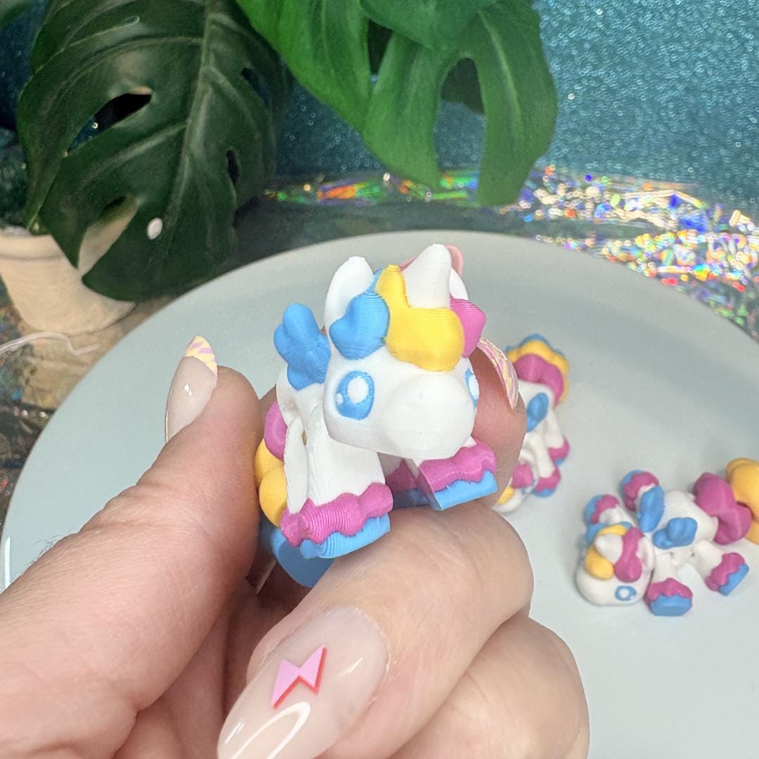 Mini Flexi Unicorn Toy