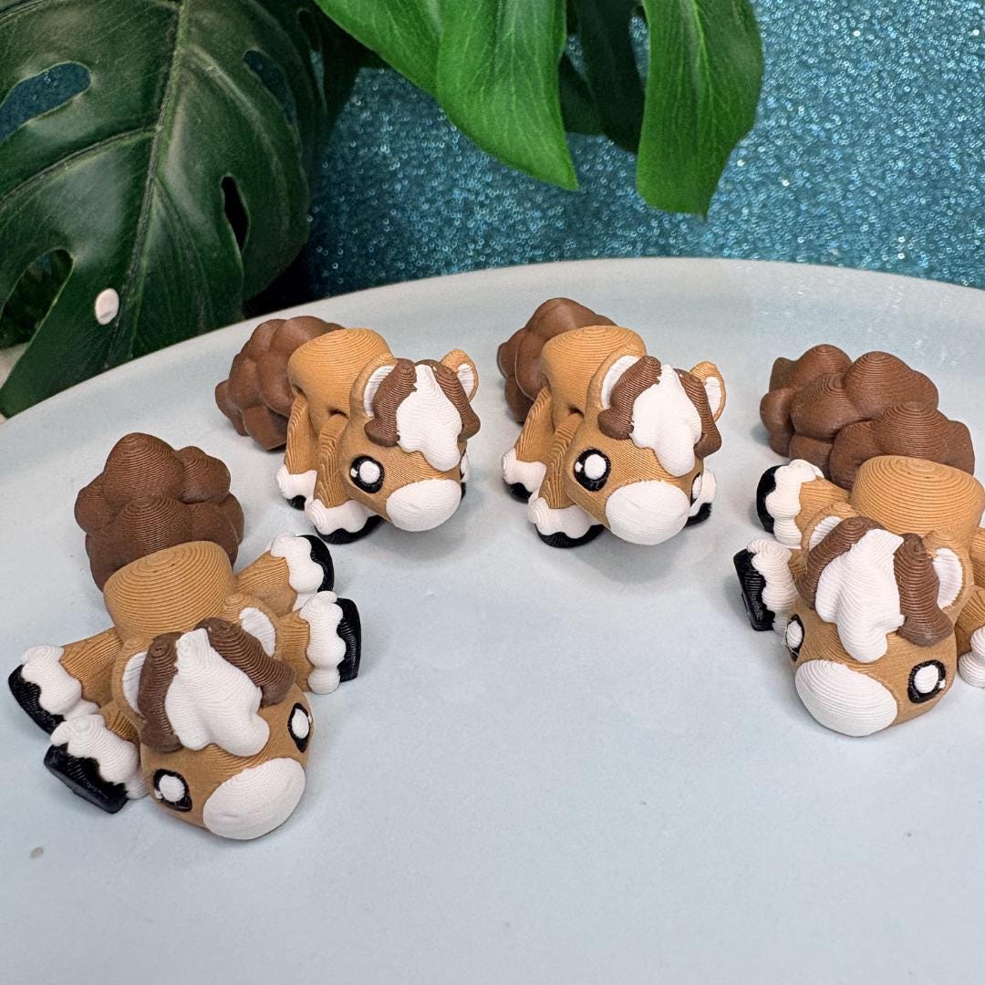 Mini Flexi Horse Toy