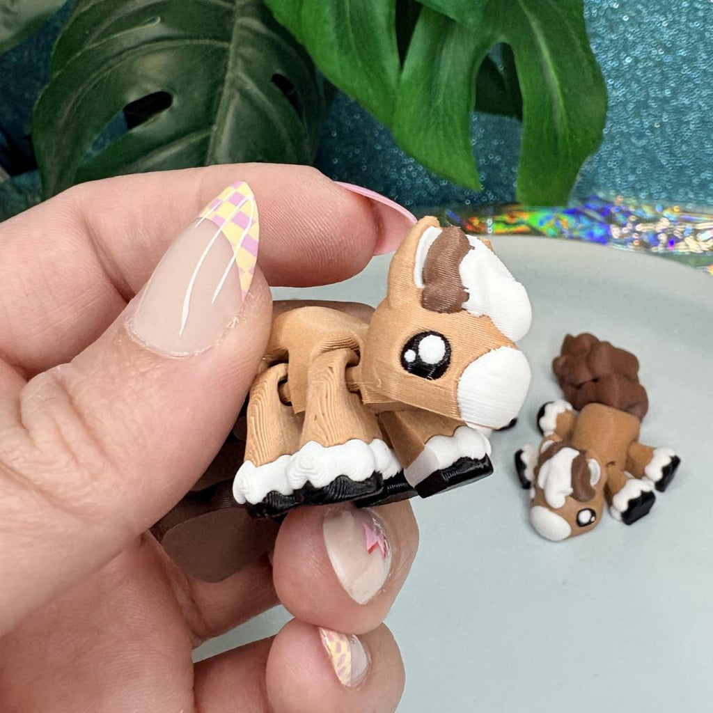 Mini Flexi Horse Toy