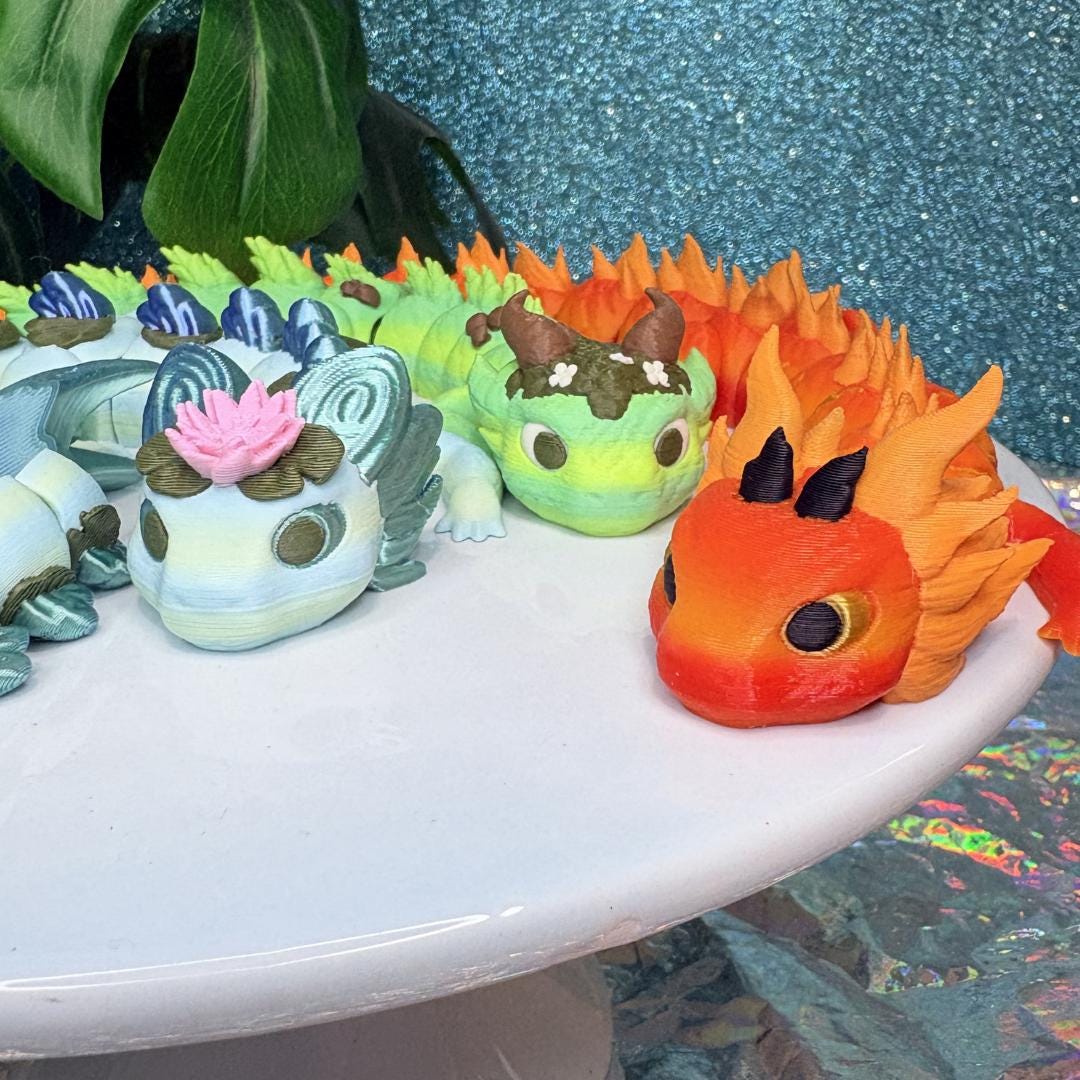 Moss Elemental Dragon